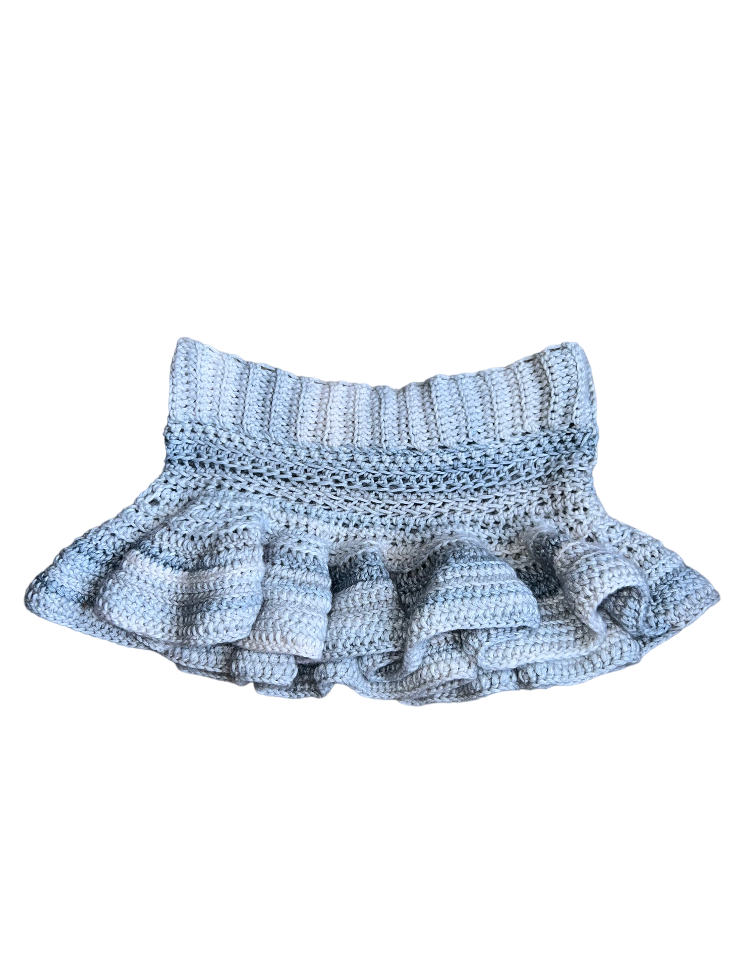 Sky flow micro mini crochet skirt – 𝘾𝙝𝙧𝙤𝙣𝙞𝙘 𝘾𝙧𝙤𝙘𝙝𝙚𝙩