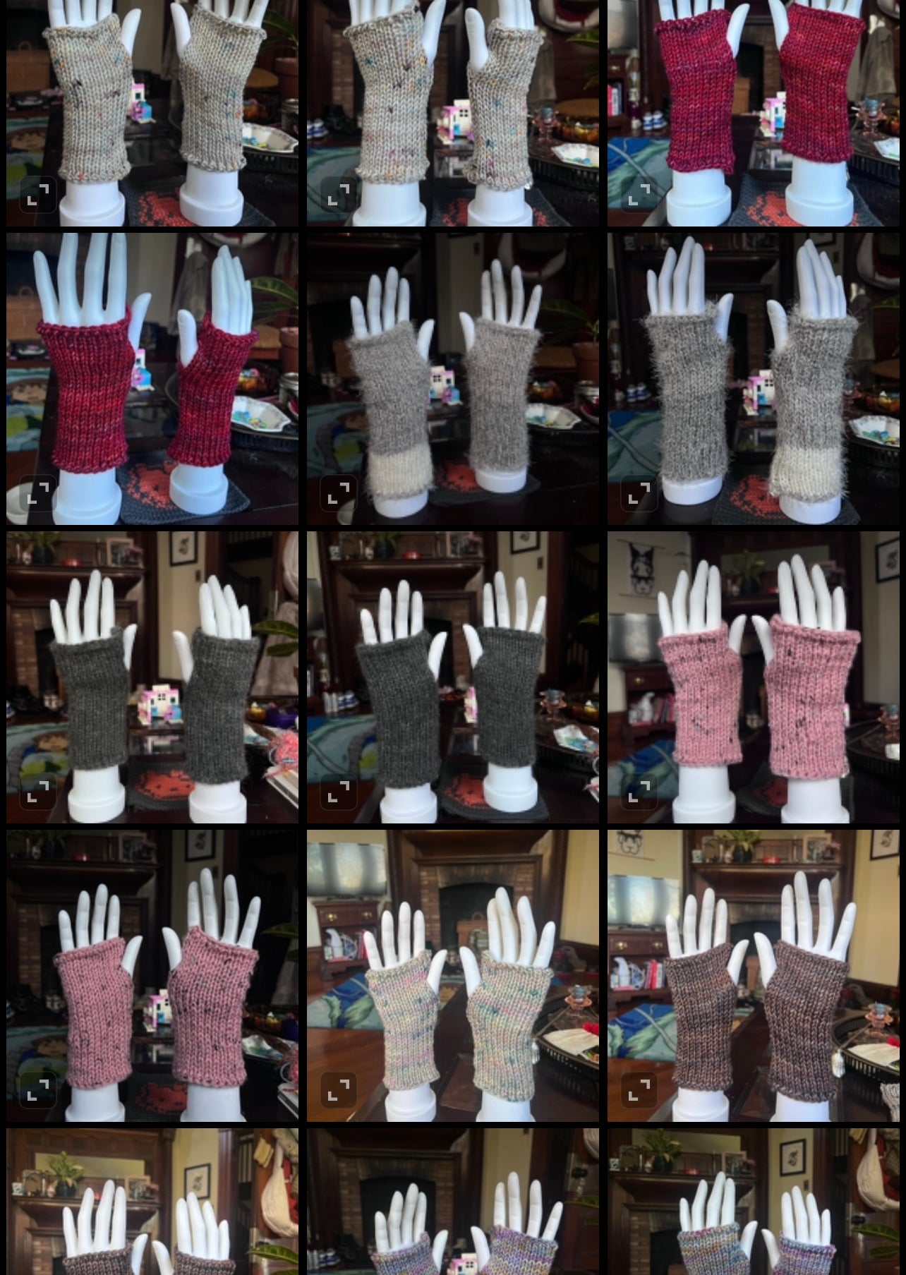 Custom Fingerless Gloves